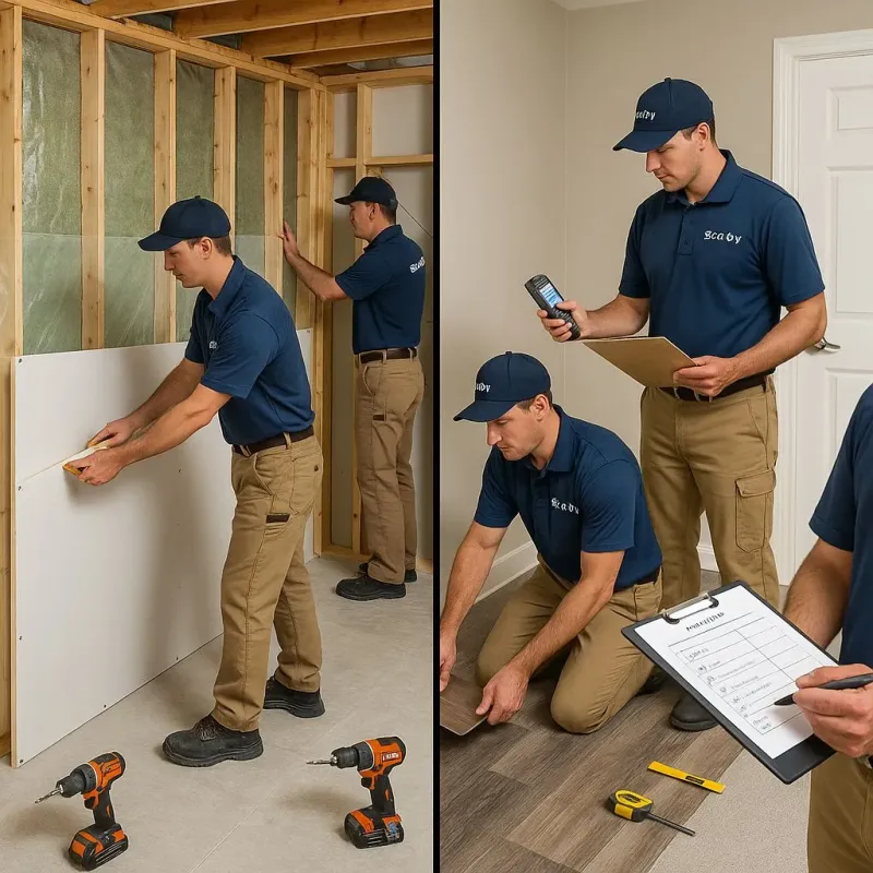 Repairs and Reconstruction process in Huguenot, NY