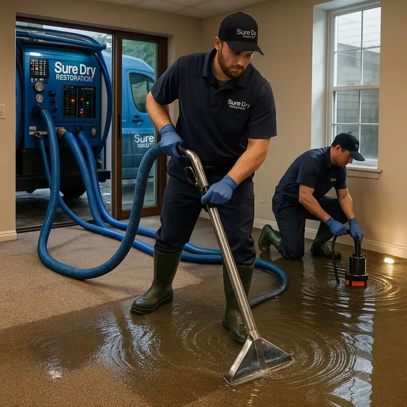Water Extraction and Removal process in Huguenot, NY